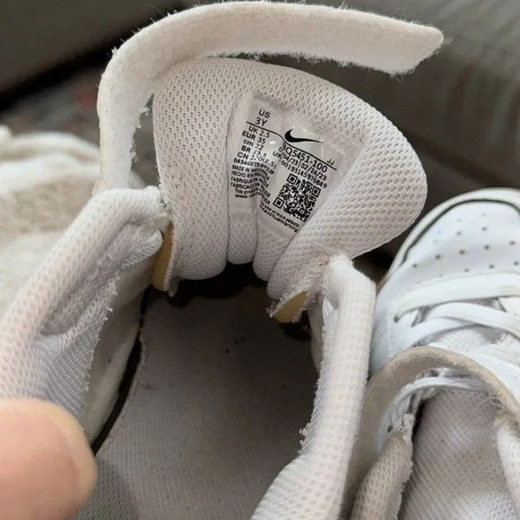 Nike Court Borough Low Recraft, kids size 3Y. - Picture 3 of 3